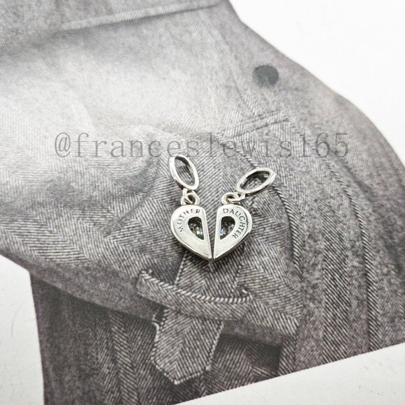 Pandora Splittable Mother & Daughter Dangle Charm - Picture 7 of 7